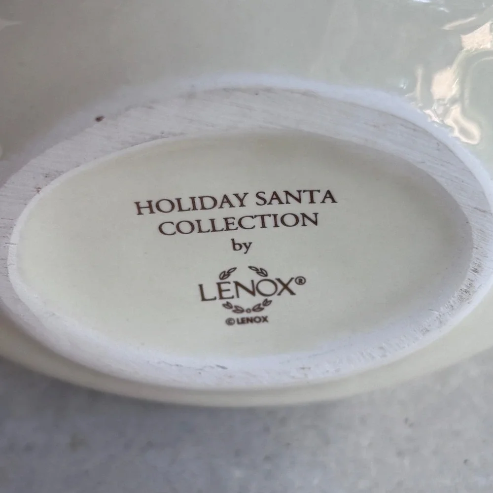 Lenox holiday santa